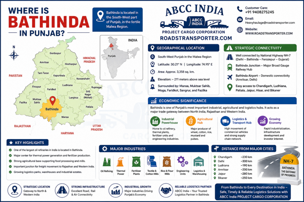 🚛 Bathinda to All India Goods Transport Services 1