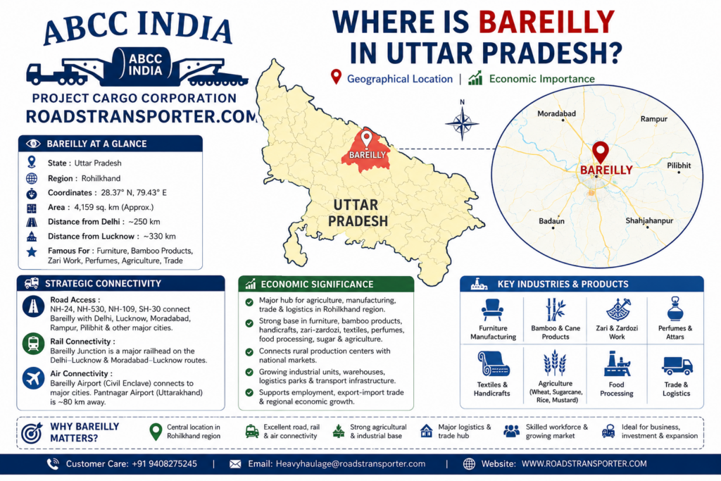 🚚 Why Bareilly Is Becoming Uttar Pradesh's Fastest Growing Logistics Hub 1