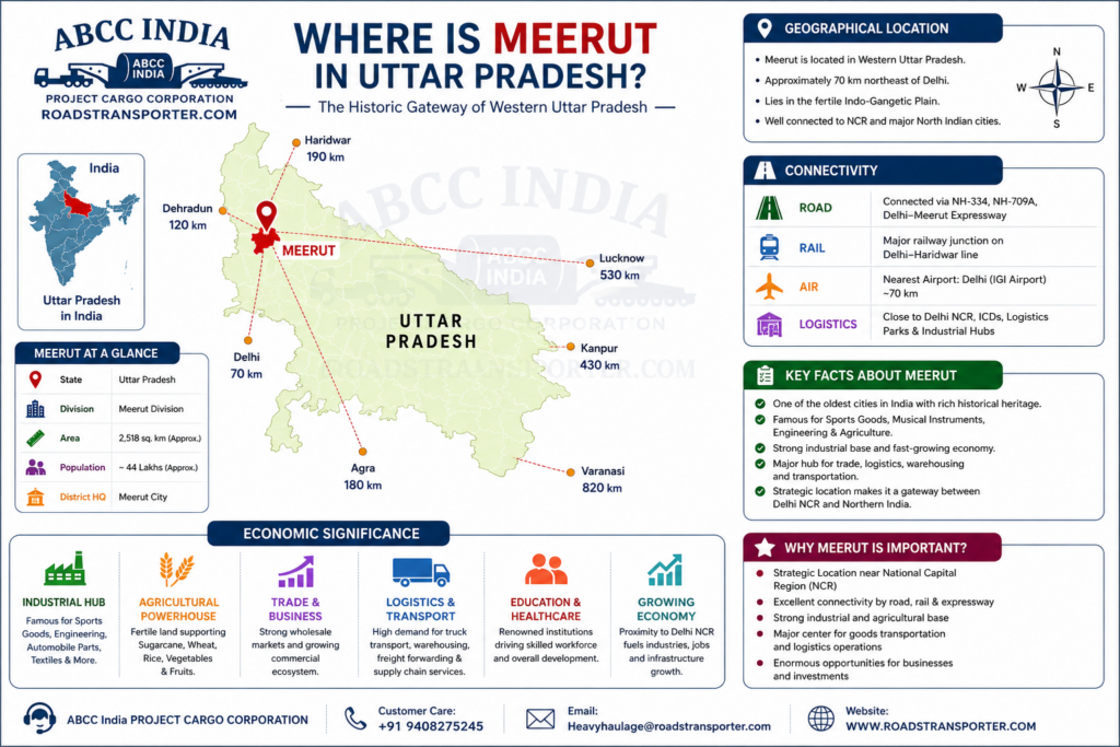 π Meerut to All India Transport Services | Fast Freight 1
