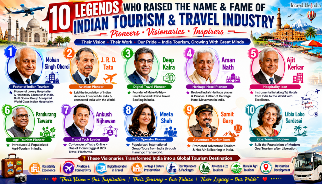 legend in travel industry in india
