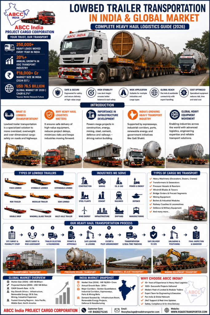 lowbed trailer introduction