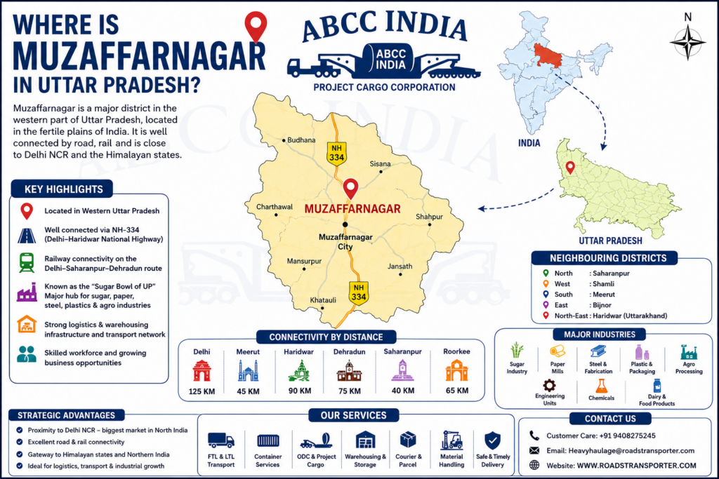🚛 Muzaffarnagar Truck Transport And Warehousing Services 1