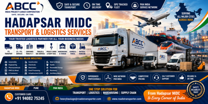 Hadapsar MIDC Transport & Logistics Industry Hadapsar MIDC Transport & Logistics Industry
