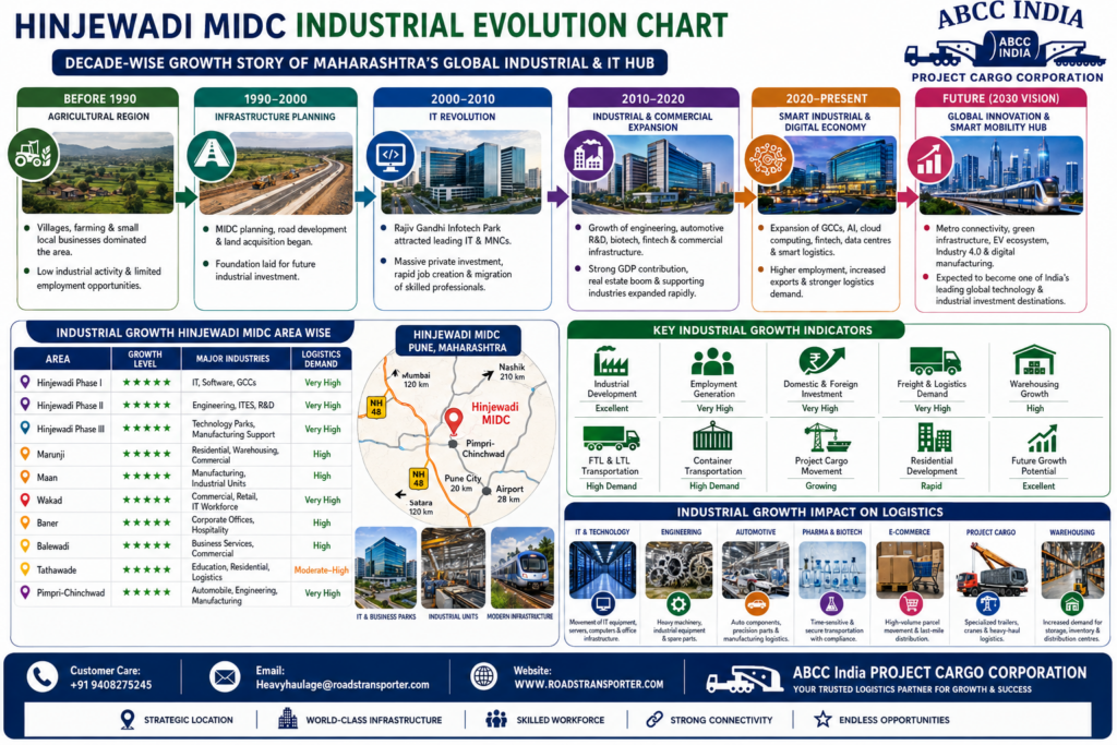 🏭 Best Transport Company in Hinjewadi MIDC | ABCC India 3
