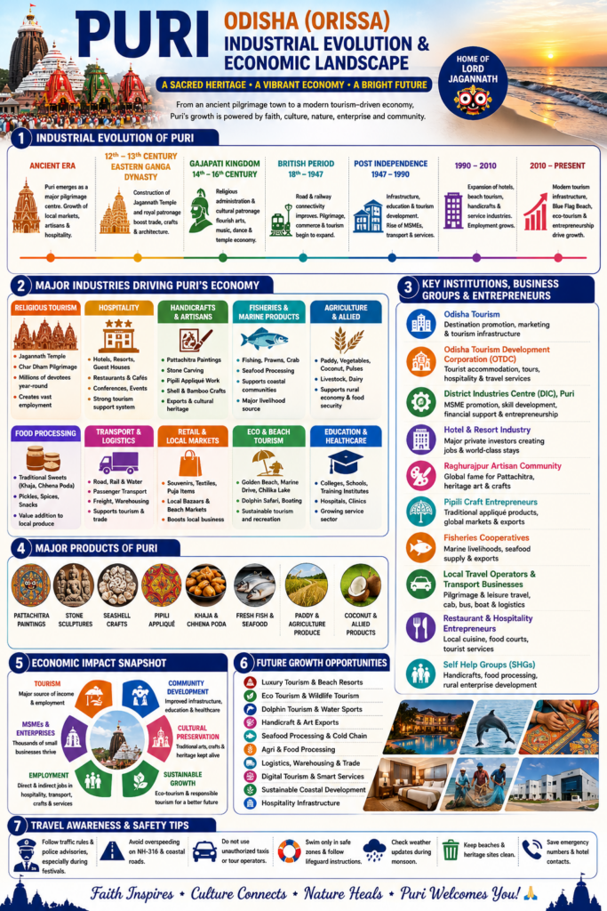 Industrial Evolution & Economic Landscape of Puri