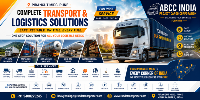 Pirangut MIDC Transport and Logistics Service Company Pirangut MIDC Transport and Logistics Service Company