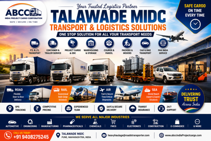 Talawade MIDC Transport and Logistics Service Company Talawade MIDC Transport and Logistics Service Company
