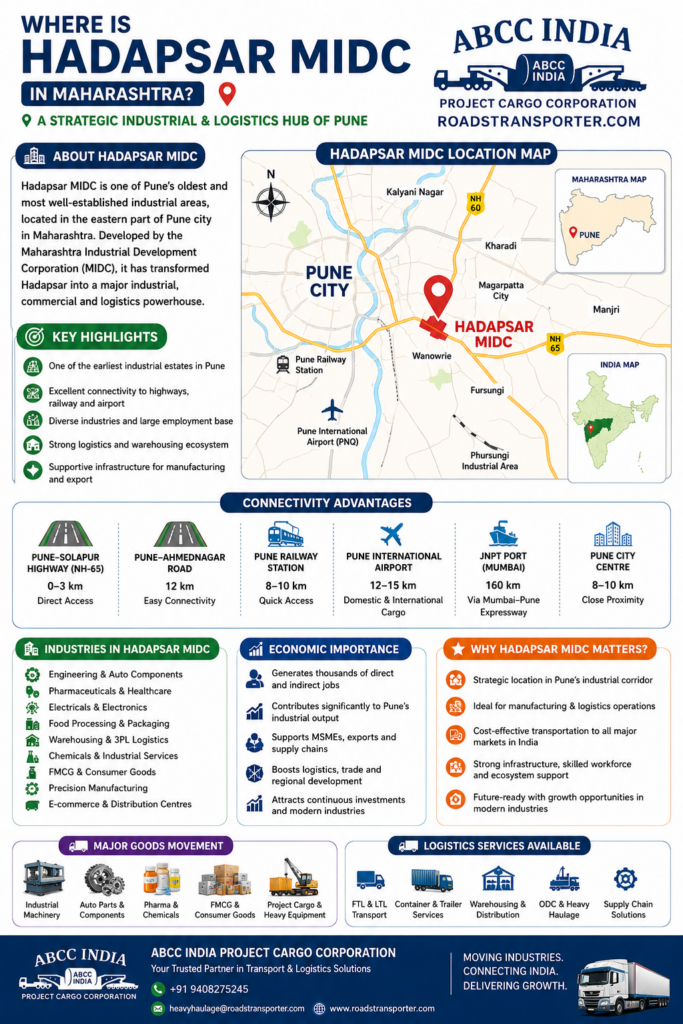 Hadapsar MIDC Industrial Transport & Logistics Solutions 1