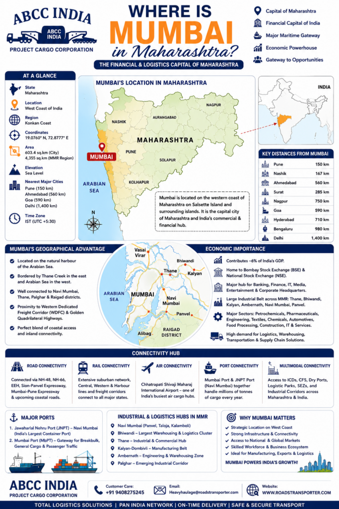 Best Mumbai Transport Company | Container Trailer Truck & ODC Cargo Transportation 1