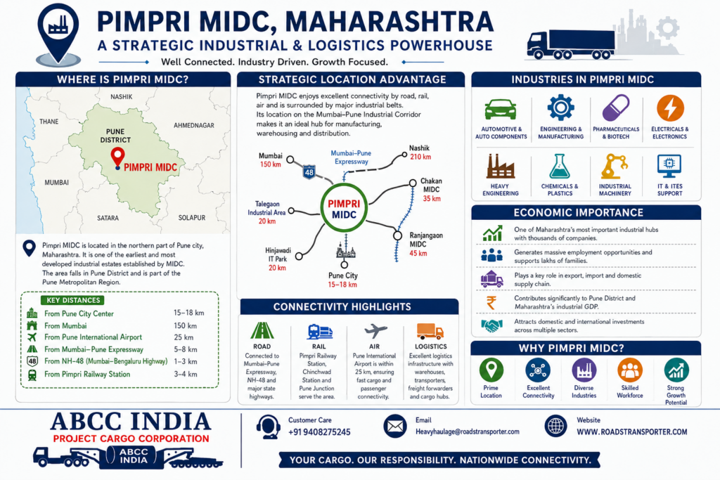 🚛 Best Transport Company in Pimpri MIDC | ABCC Logistics 1