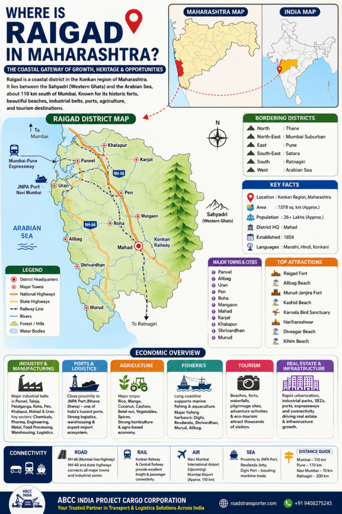 🌍 Raigad to All India Transport & Supply Chain Services 1