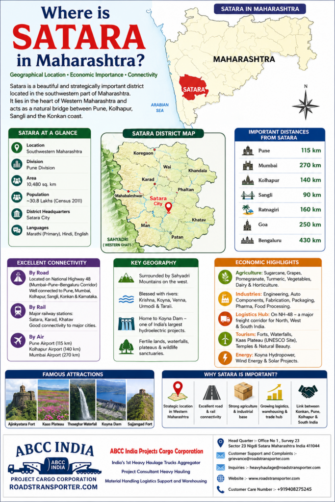🌍 Satara to All India Transport & Freight Services Guide 1