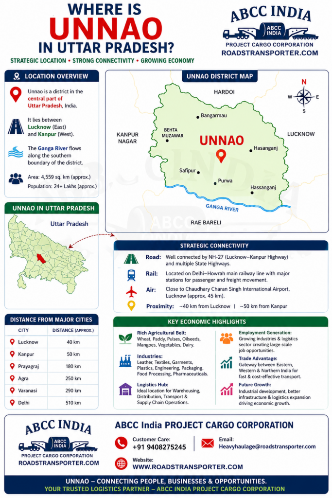 🚛 Unnao Goods Transport Company | Truck, Trailer & ODC Cargo 1