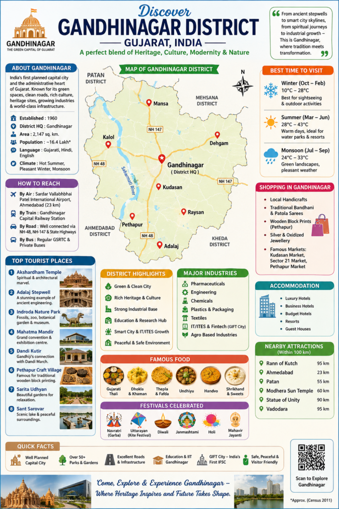 🚗 1-Day Picnic Near Gandhinagar: 5–100 KM Trips for Couples & Family 3
