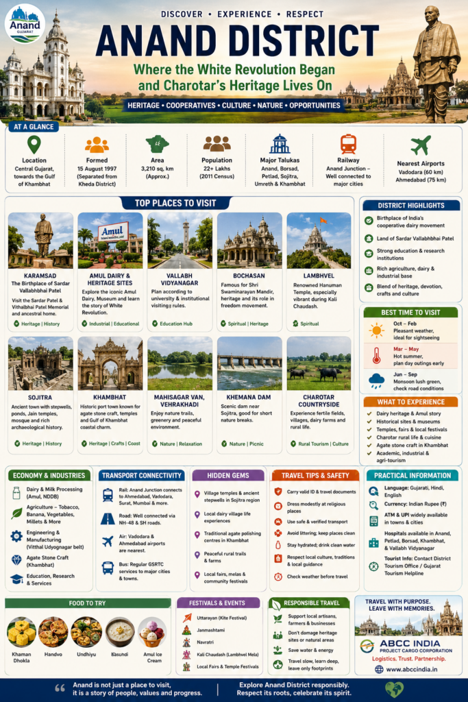 Anand District Travel Guide