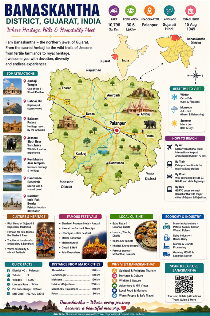 🚗 50 Places Near Banaskantha for a 1-Day Trip 3