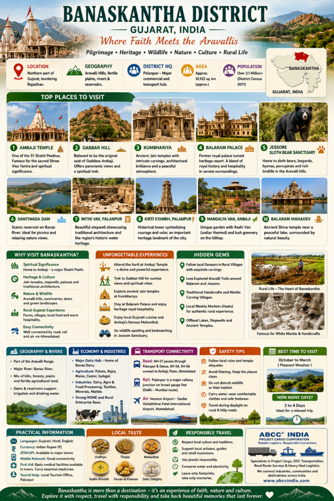 🚗 50 Places Near Banaskantha for a 1-Day Trip 7