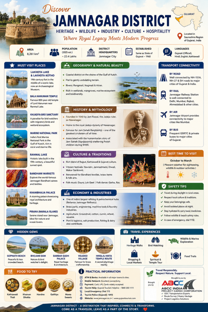 🚗 Best Places to Visit in Jamnagar District by Road 6