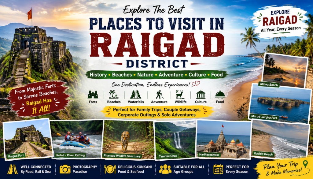 Places to Visit in Raigad