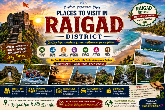 Places to Visit in Raigad Maharashtra Places to Visit in Raigad Maharashtra