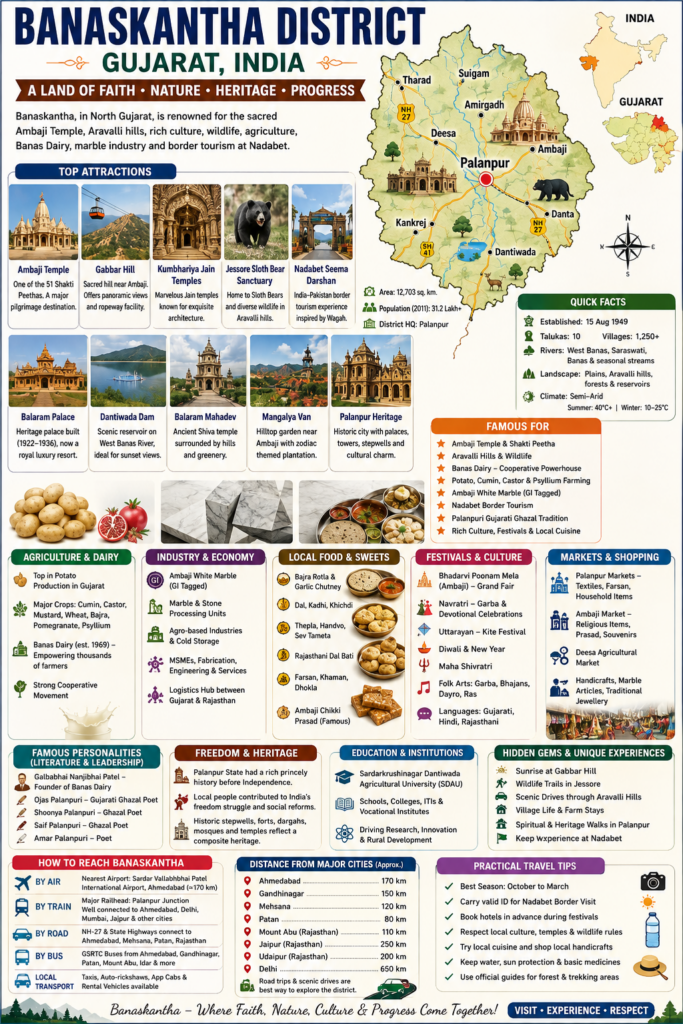 🚗 50 Places Near Banaskantha for a 1-Day Trip 5