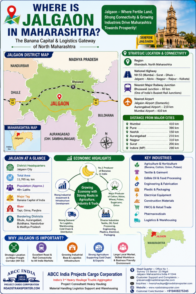 🚛 What is the truck transport cost from Jalgaon? 1