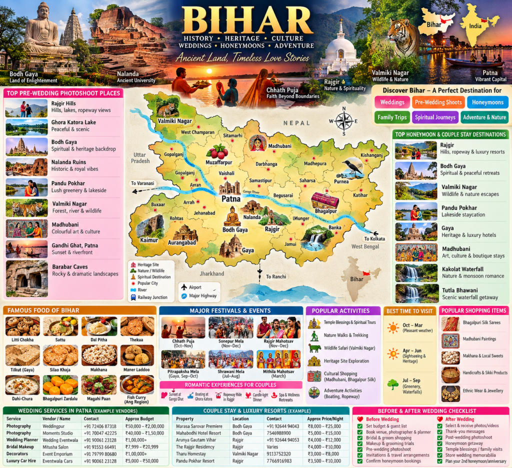 🚆 Bihar Travel Guide: Places, Food, Routes, Budget & Safety 23