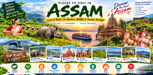 Places to Visit in Assam State