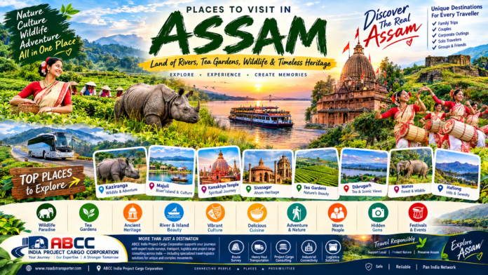 Places to Visit in Assam State
