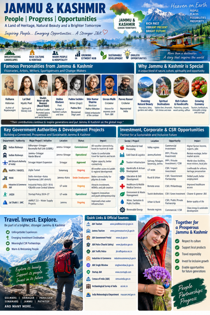People Who Raised Jammu & Kashmir's Name Worldwide