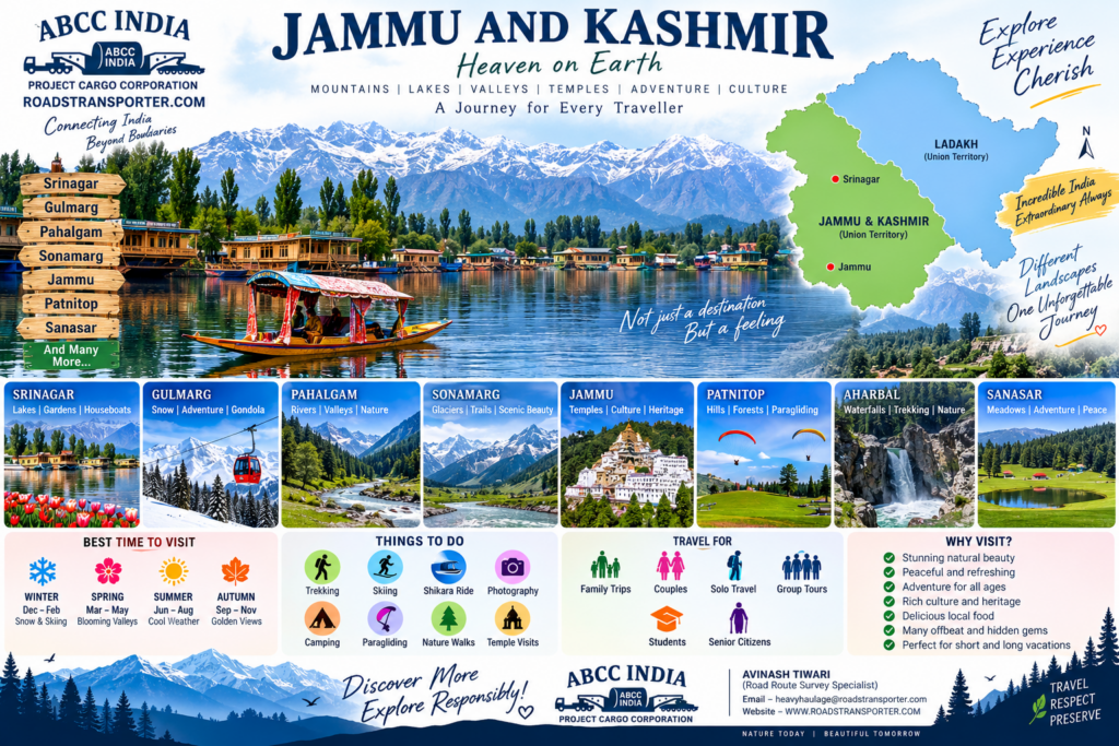 👨👩👧👦 Jammu & Kashmir Family Tour: 20 Places + Package Guide 1