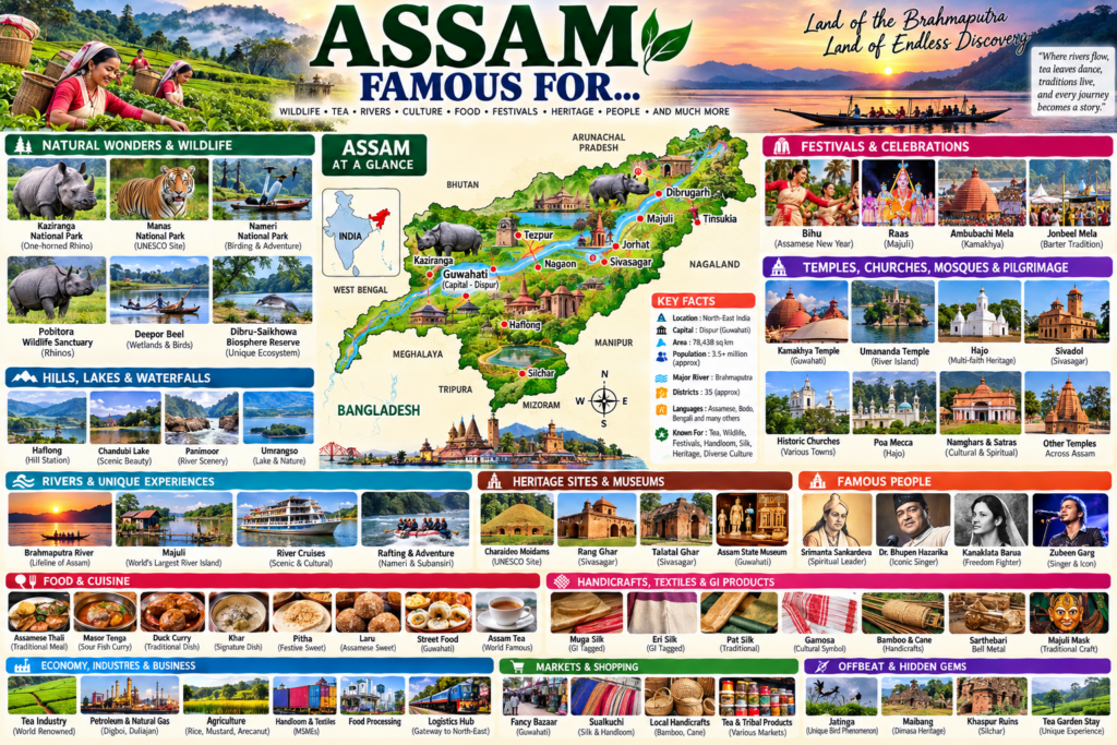👨‍👩‍👧‍👦 Assam Trip: Best Places for Every Traveller 5