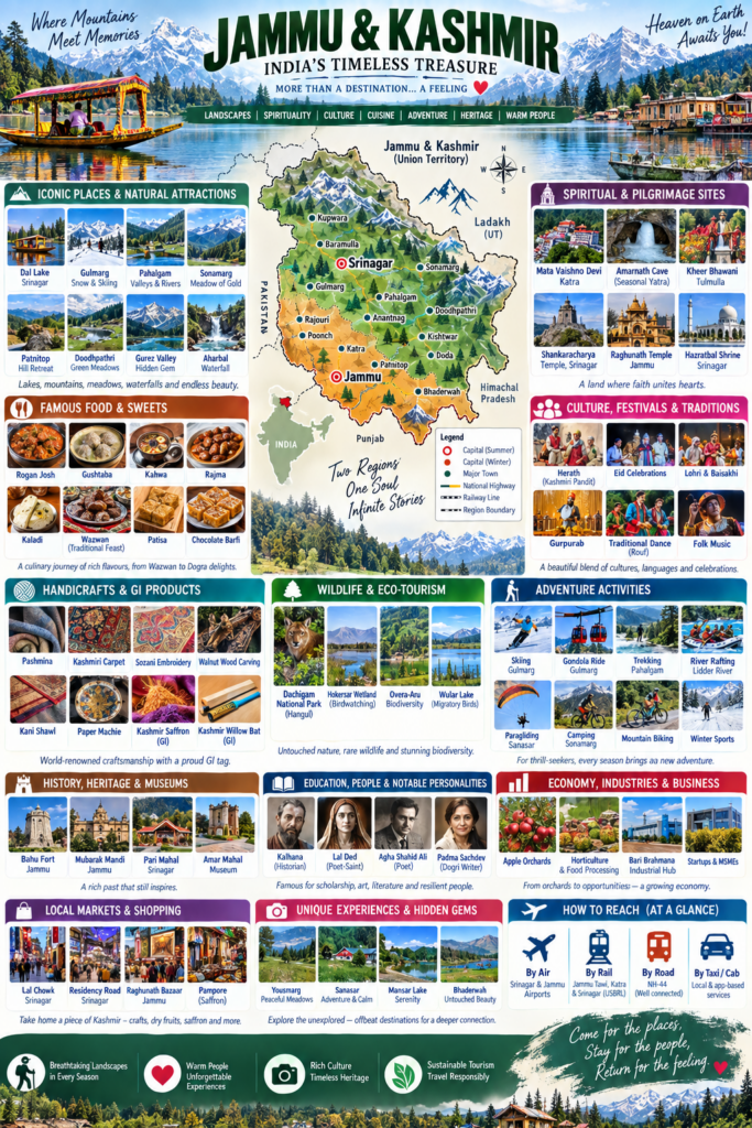 👨👩👧👦 Jammu & Kashmir Family Tour: 20 Places + Package Guide 3