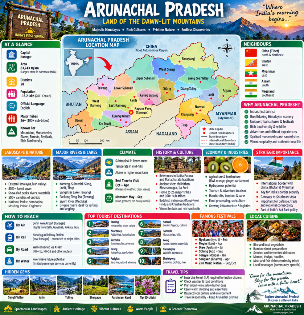 🥾🧗🌄 Arunachal Pradesh Adventure Travel: Culture, Monasteries, Festivals ,Heritage, Mountains, Treks & Rivers 19