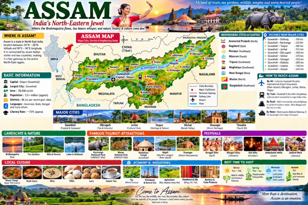 👨‍👩‍👧‍👦 Assam Trip: Best Places for Every Traveller 4