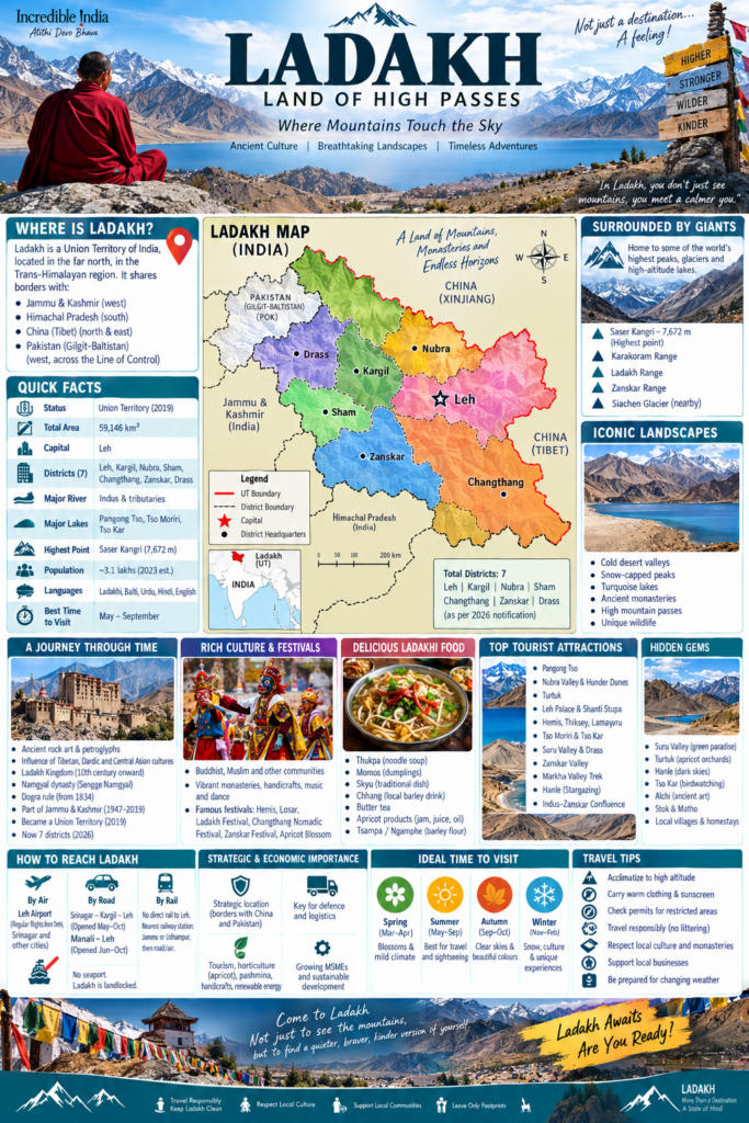 where is ladakh